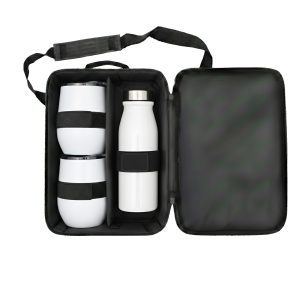 White Edition Bottle & Mug Gift Set